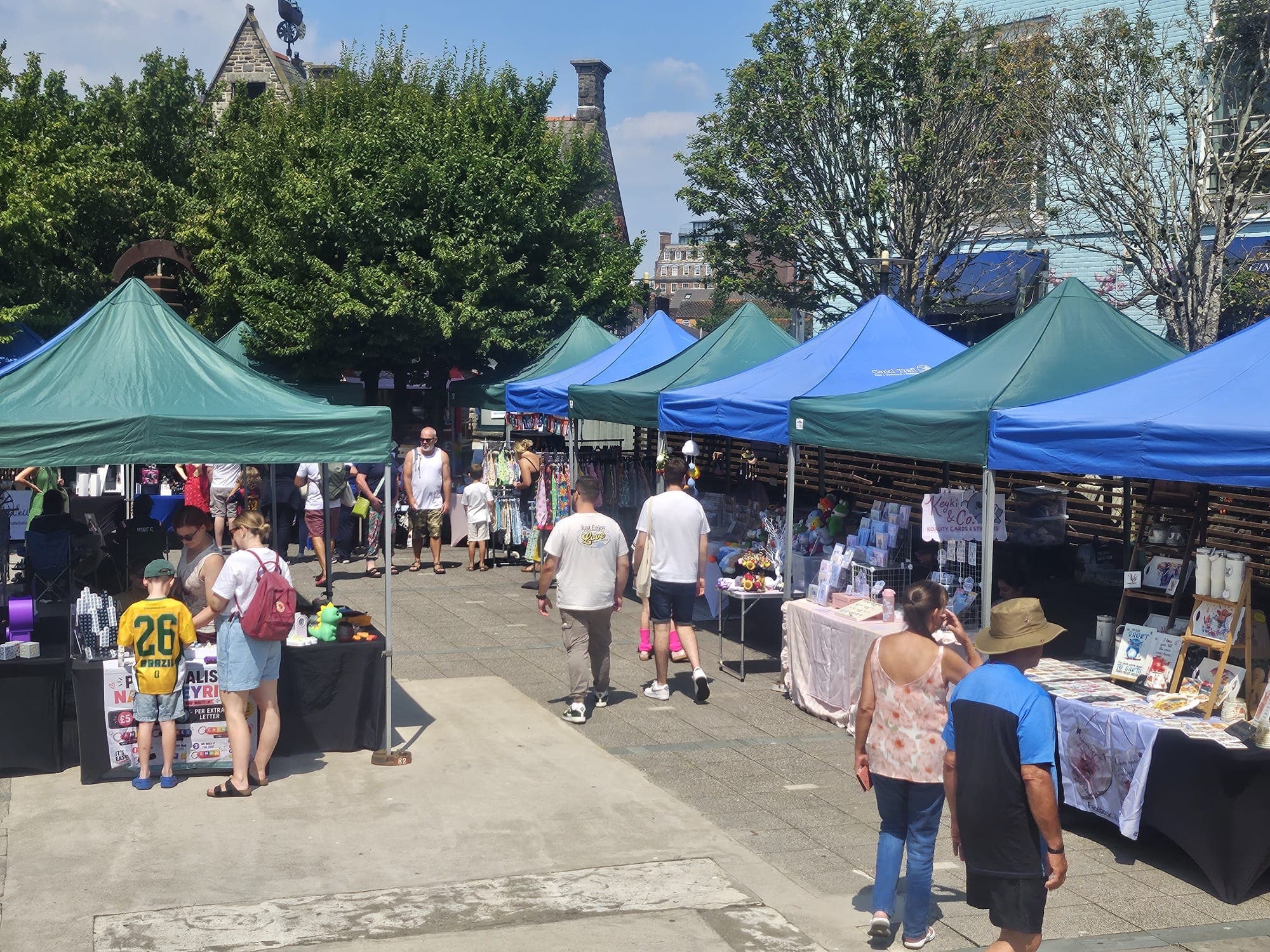 Green Top Markets Artisan Market Scene