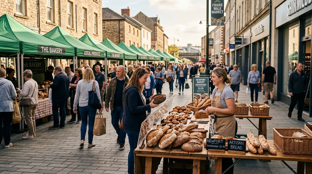 Newport Artisan Market Stall Showcase